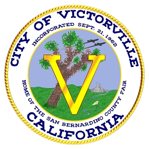City of Victorville - Incorporated Sept. 21, 1962 - Home of the Sand Bernardino County Fair - California Logo